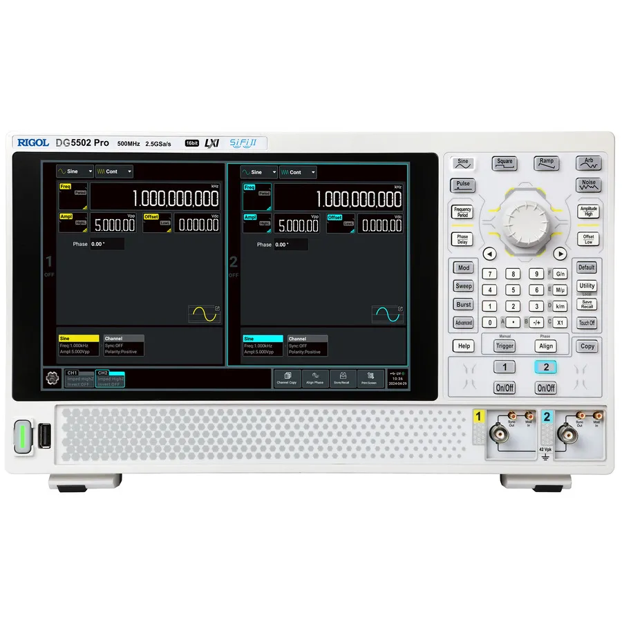 Generador de Ondas Arbitrarias RIGOL DG5502 Pro