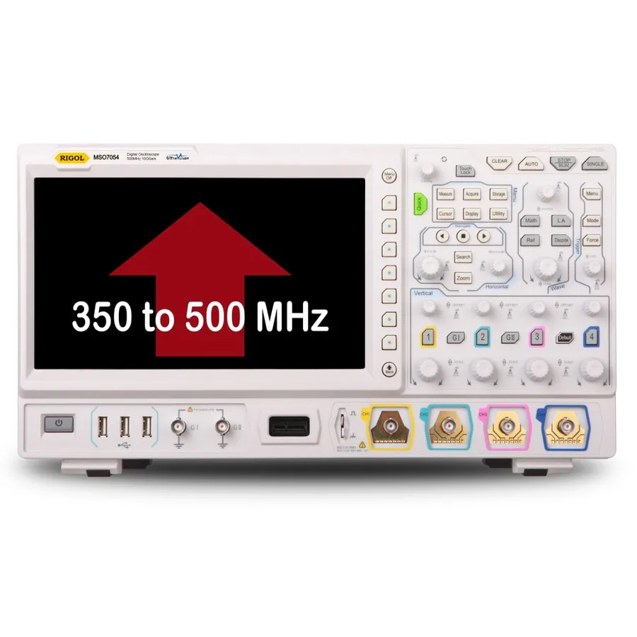 Opción de Actualización de Ancho de Banda RIGOL DS7000-BW3T5