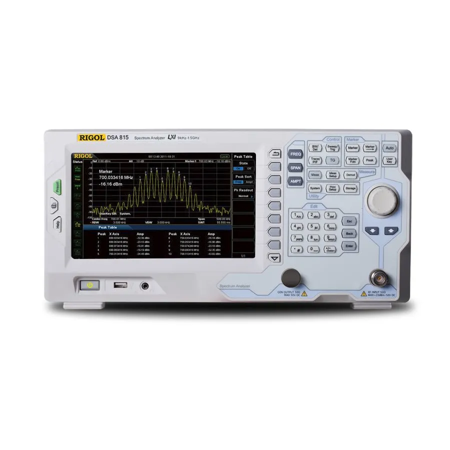 RIGOL DSA815 Analizador de Espectro RF