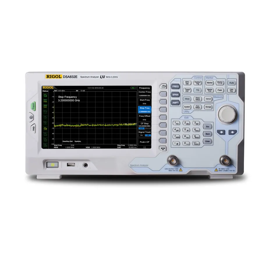 RIGOL DSA832E Analizador de Espectro RF