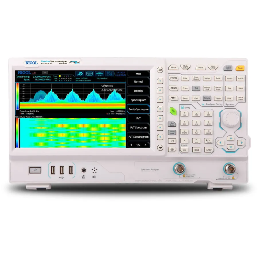 RIGOL RSA3030E-TG Analizador de Espectro en Tiempo Real
