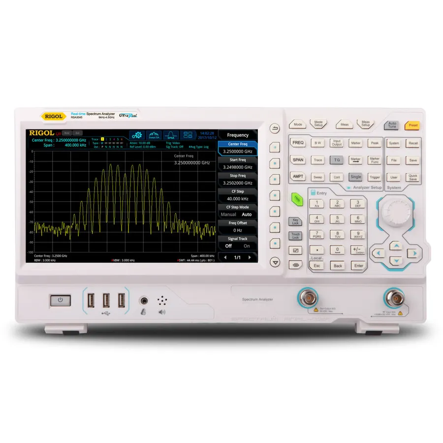 RIGOL RSA3045 Analizador de Espectro en Tiempo Real