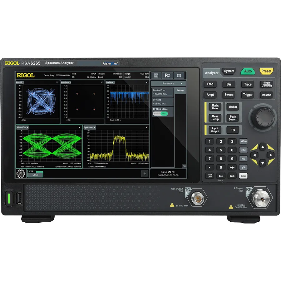 Analizador de Espectro de Sobremesa en Tiempo Real RIGOL RSA6265
