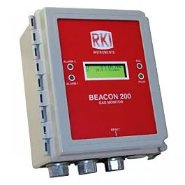 Controlador de Monitoreo de Gas para Montaje en Pared RKI Instruments Beacon 200