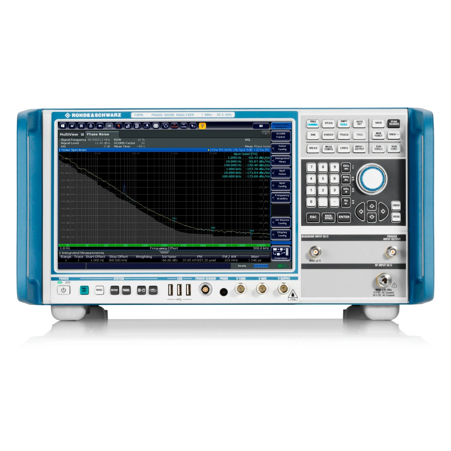Analizador de Ruido de Fase y Probador de VCO Rohde & Schwarz FSPN8