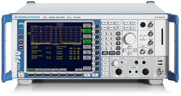 Analizador de Señal RF y Espectro Rohde & Schwarz FSQ26