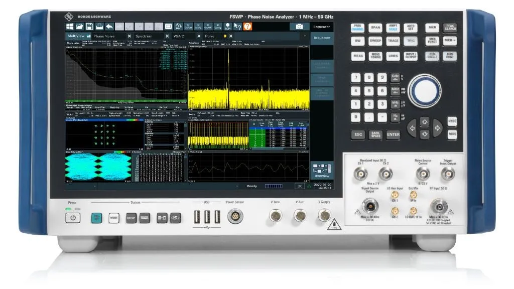 Analizador de ruido de fase y probador de VCO Rohde & Schwarz FSWP8