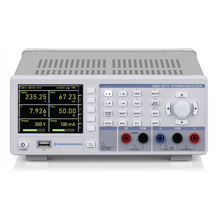 Paquete de Analizador de Potencia Rohde & Schwarz HMC8015COM