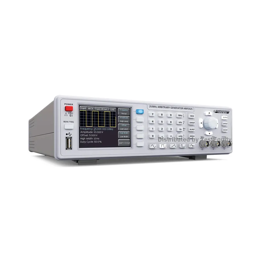 Rohde & Schwarz HMF2525 Generador de Funciones y Formas de Onda Arbitrarias