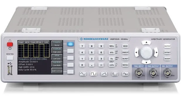 Rohde & Schwarz HMF2550 Generador de Funciones Arbitrarias