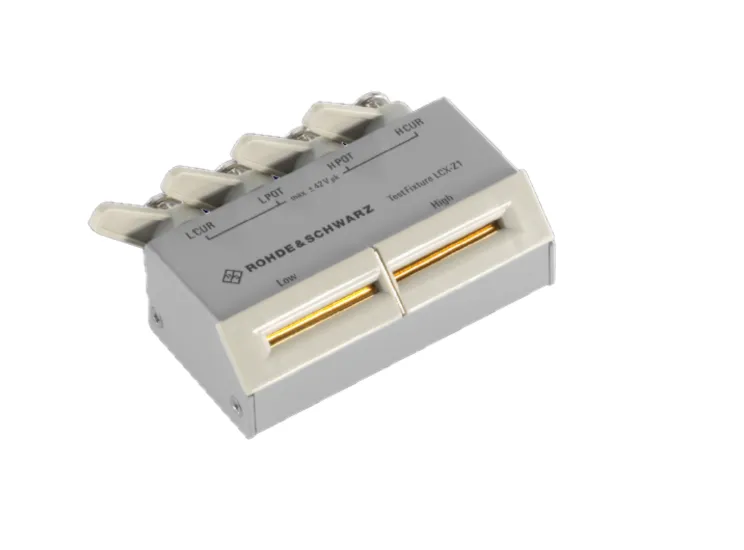Rohde & Schwarz LCX-Z1 Adaptador de Prueba para Componentes de Eje Radial/Axial
