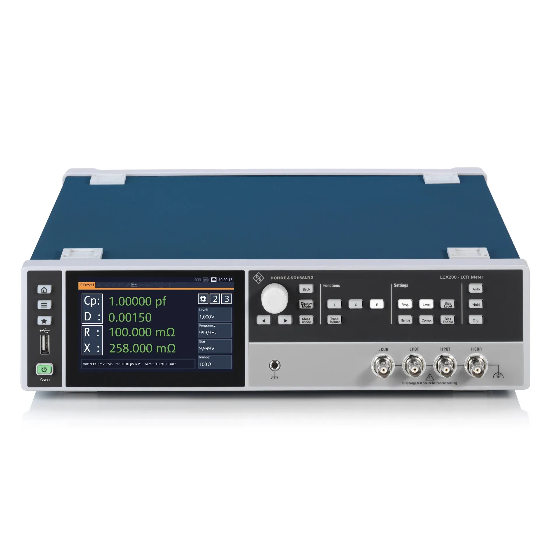 Rohde & Schwarz LCX100 Medidor LCR Digital