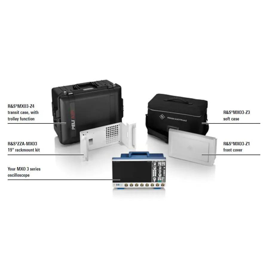 Estuche de Tránsito Rohde & Schwarz MXO3-Z4