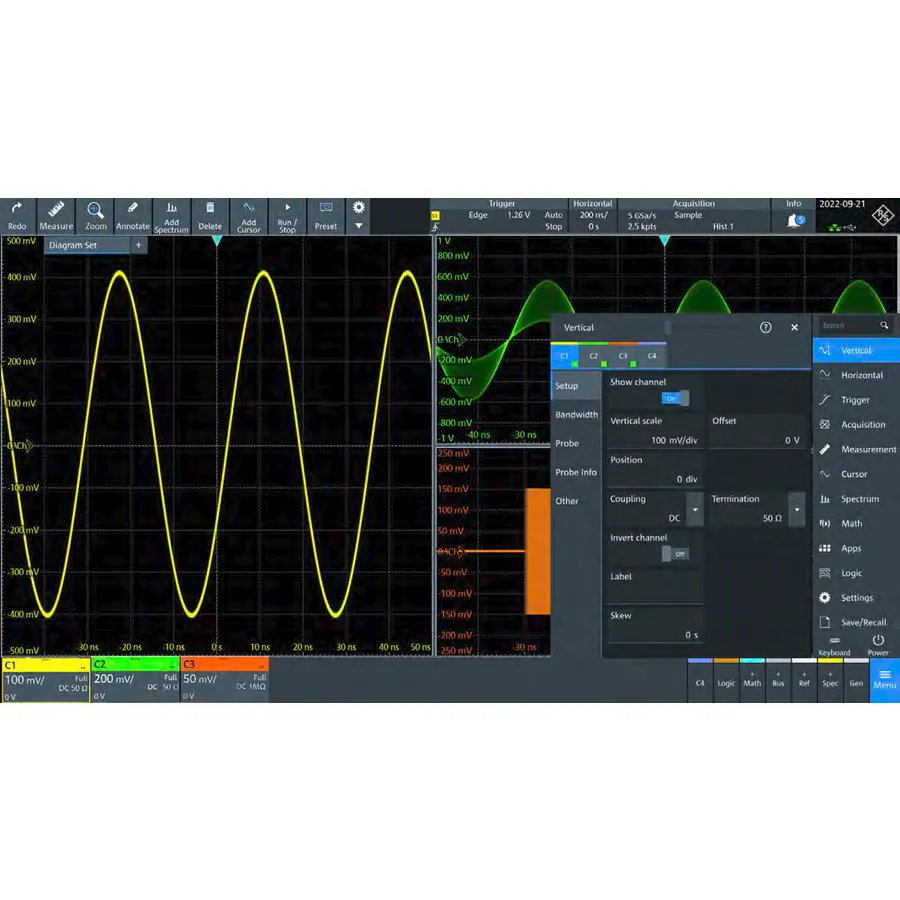 Licencia de Software Rohde & Schwarz MXO4-K530 para Protocolos Aeroespaciales