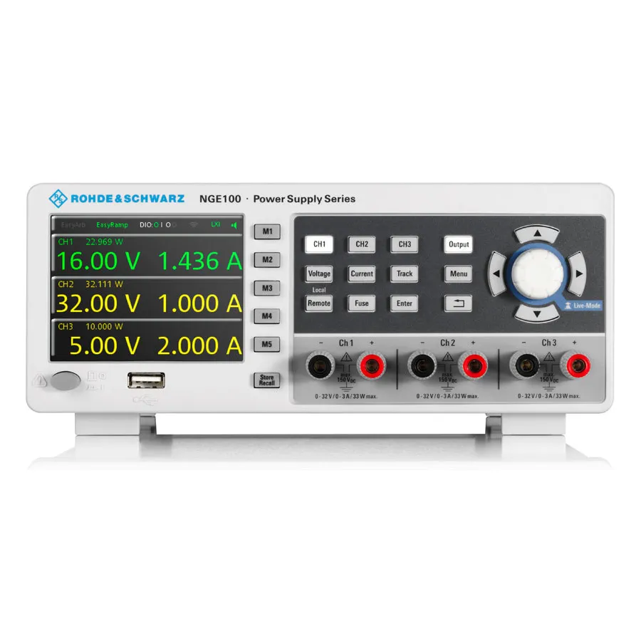 Fuente de Alimentación Rohde & Schwarz NGE103B DC