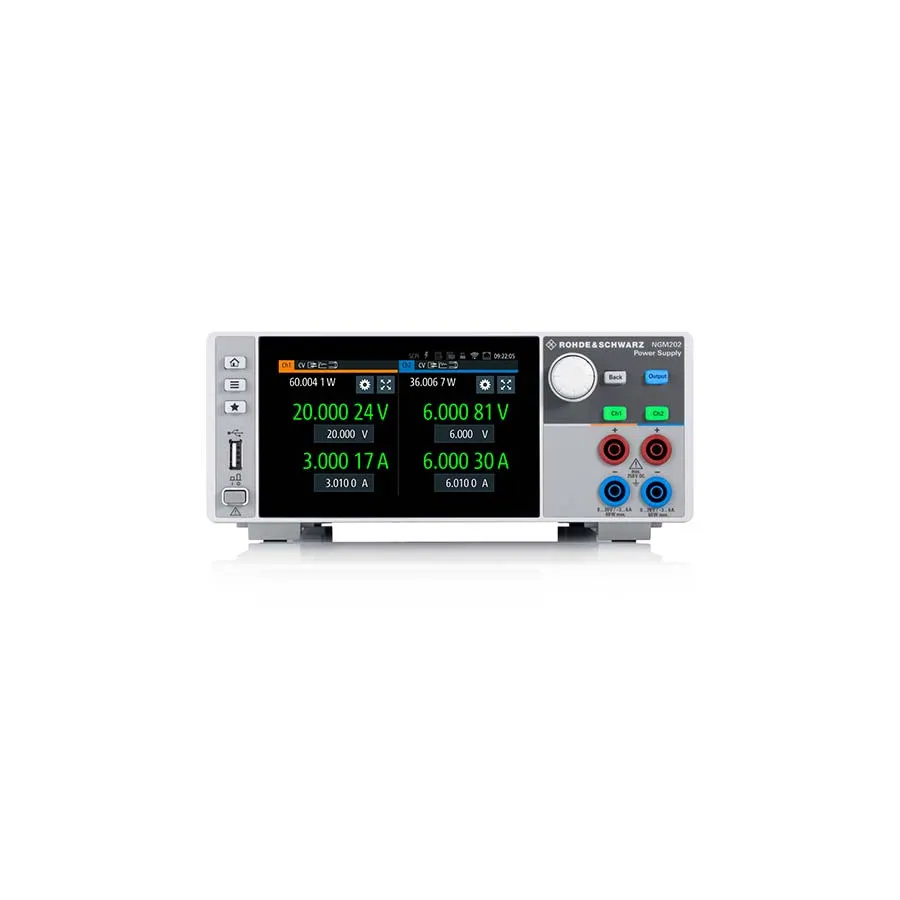 Rohde & Schwarz NGM202 Fuente de Alimentación Digital