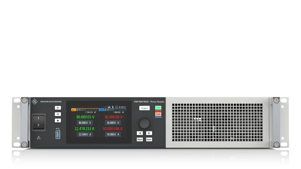 Fuente de Alimentación DC Rohde & Schwarz NGT3622