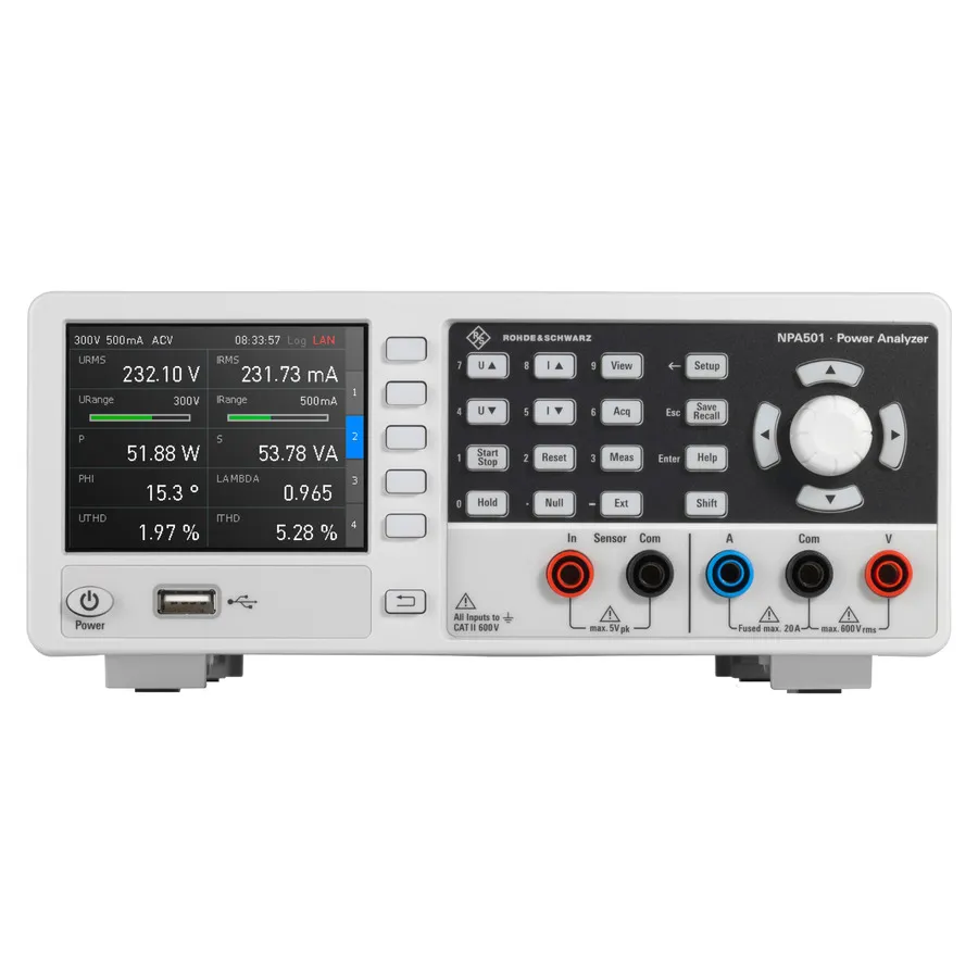 Analizador de Potencia Rohde & Schwarz NPA501