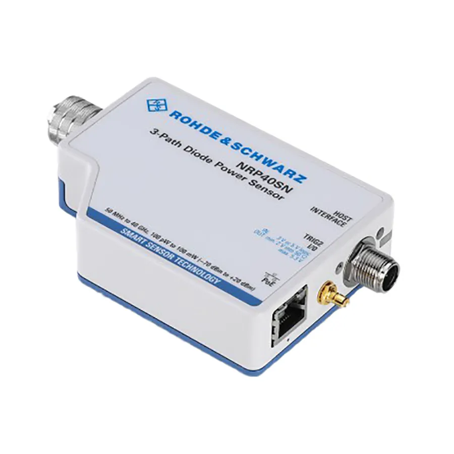 Sensor de Potencia de Diodo de Tres Vías con LAN Rohde & Schwarz NRP40SN