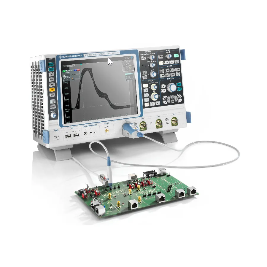 Conjunto de fixture de prueba de cumplimiento de Ethernet Rohde & Schwarz RT-ZF2