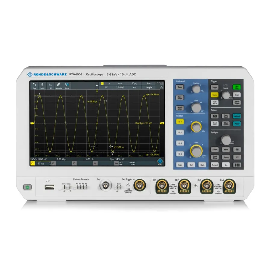 Osciloscopio Digital Rohde & Schwarz RTA4K-34M