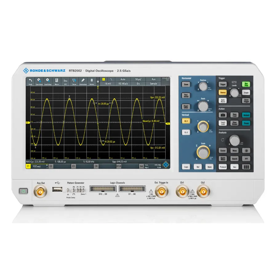 Osciloscopio Digital Educativo Rohde & Schwarz RTB2002EDU
