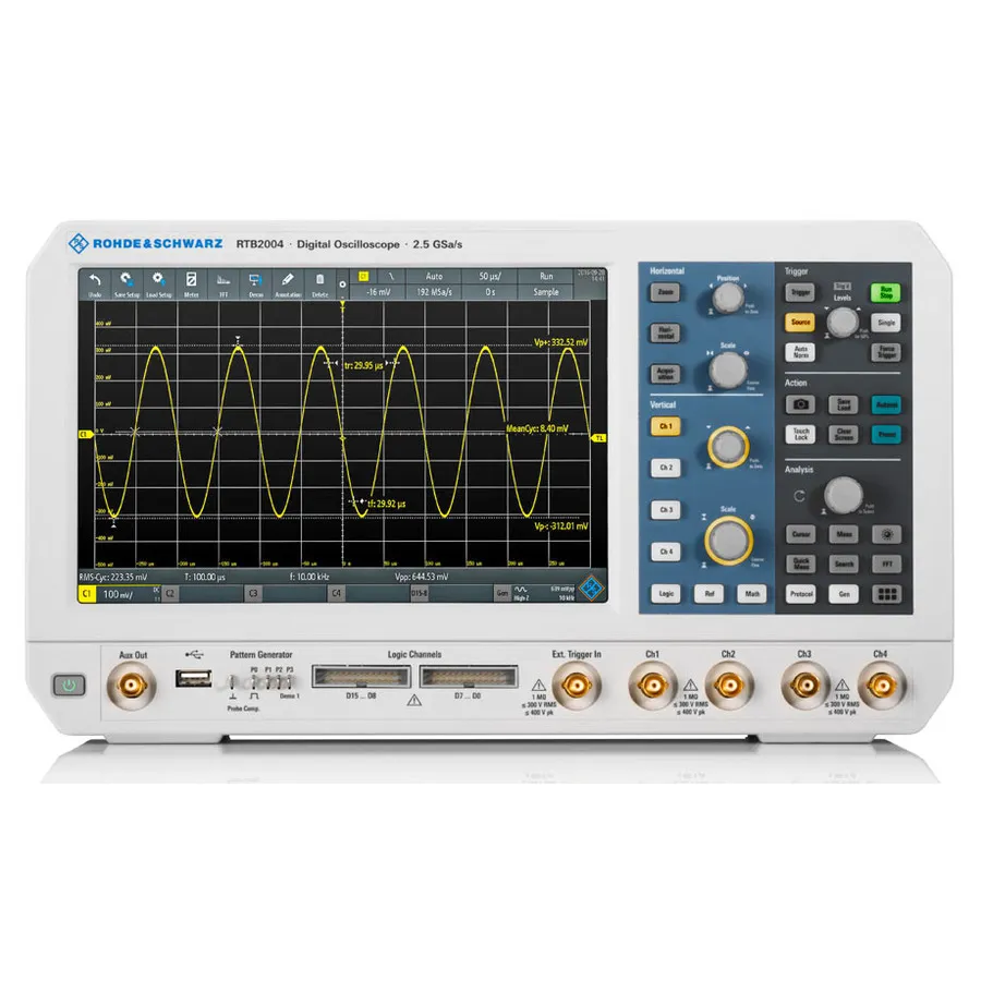 Osciloscopio Digital Rohde & Schwarz RTB2004EDU