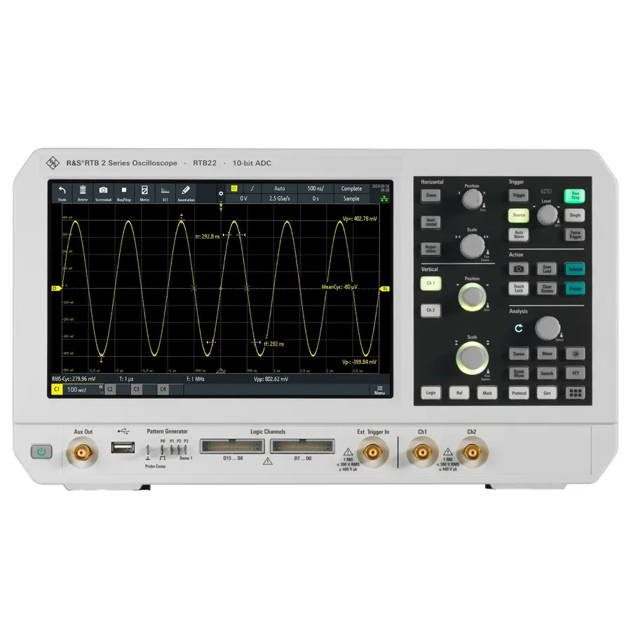 Osciloscopio Digital Rohde & Schwarz RTB22-200