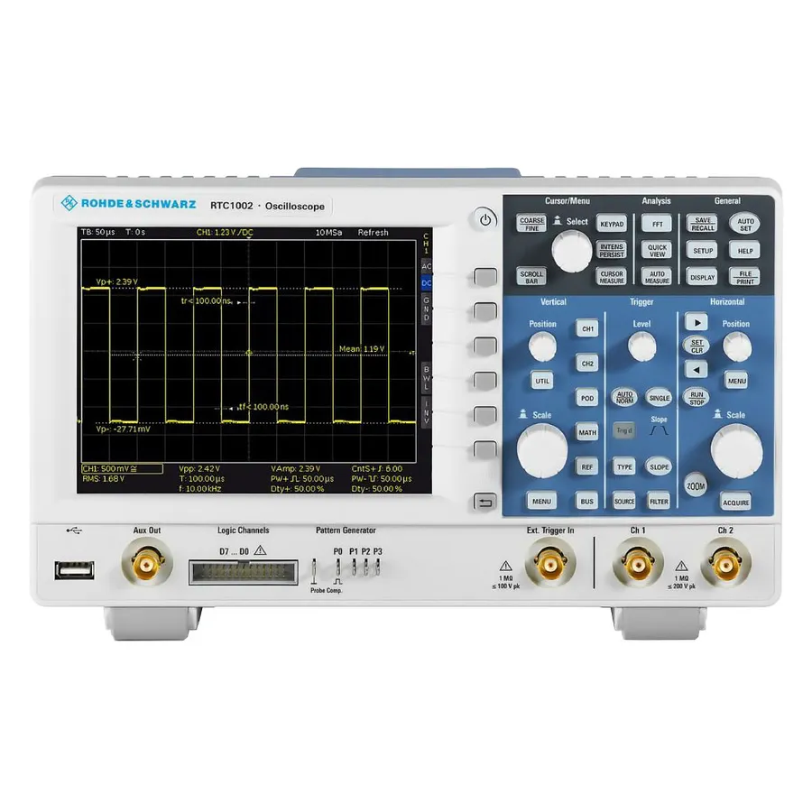 Paquete de Osciloscopio Digital Rohde & Schwarz RTC-BNDL