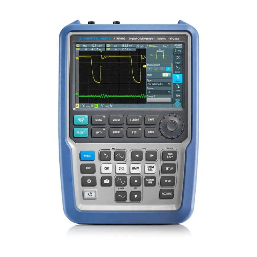 Rohde & Schwarz RTH1012 Paquete de Osciloscopio de Mano