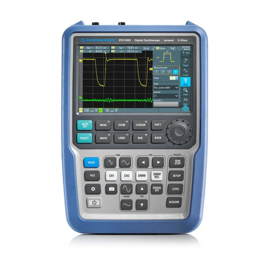 Rohde & Schwarz RTH1012MSO Paquete de Osciloscopio de Mano