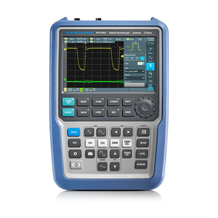 Rohde & Schwarz RTH1022MSO Osciloscopio de Mano