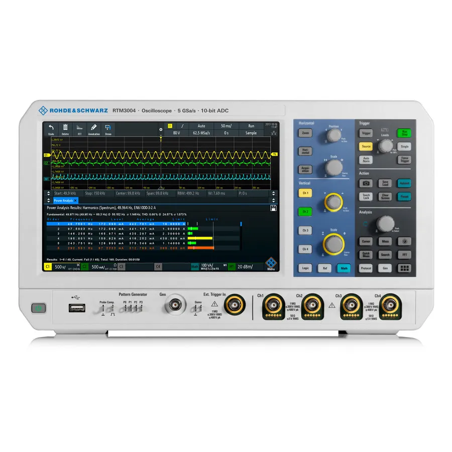 Rohde & Schwarz RTM-BNDL Osciloscopio Digital