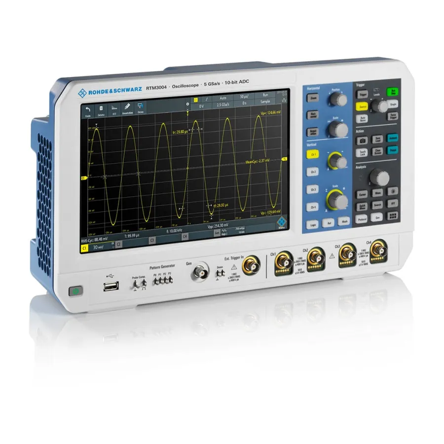 Osciloscopio Digital Rohde & Schwarz RTM3K-52M