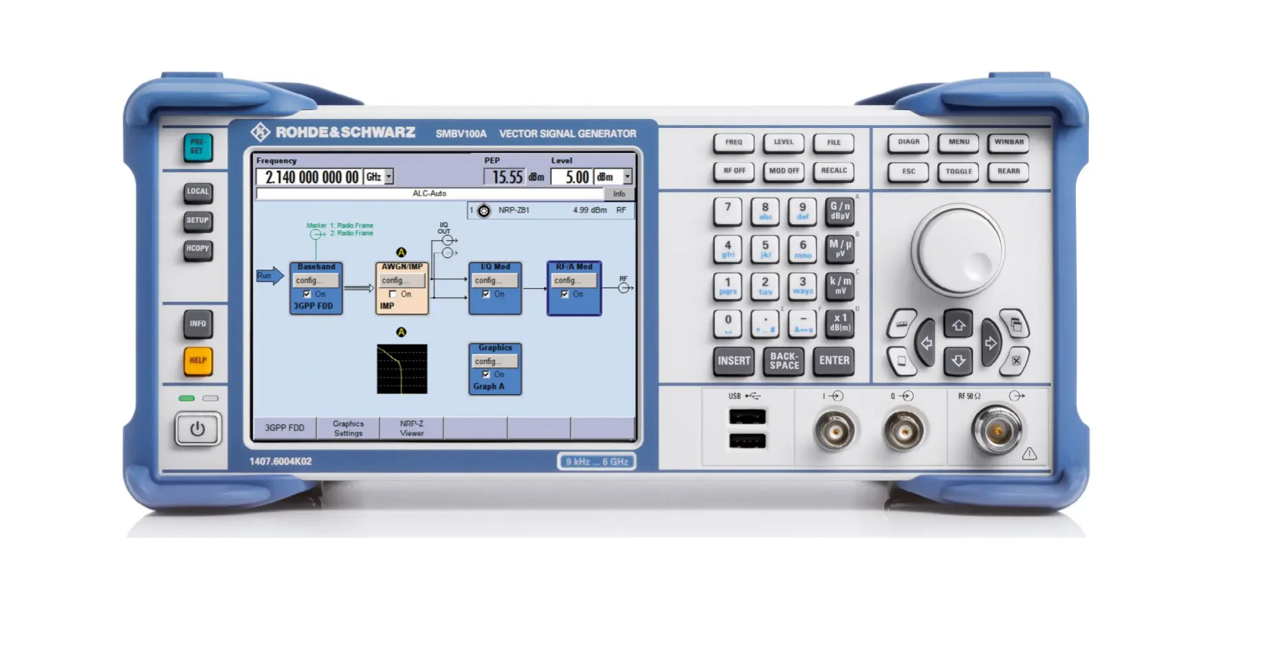 Generador de señales vectoriales Rohde & Schwarz SMBV100A