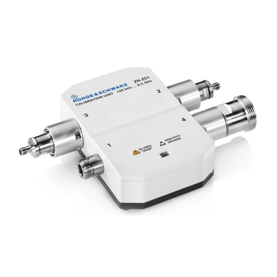 Unidad de Calibración Rohde & Schwarz ZN-Z52