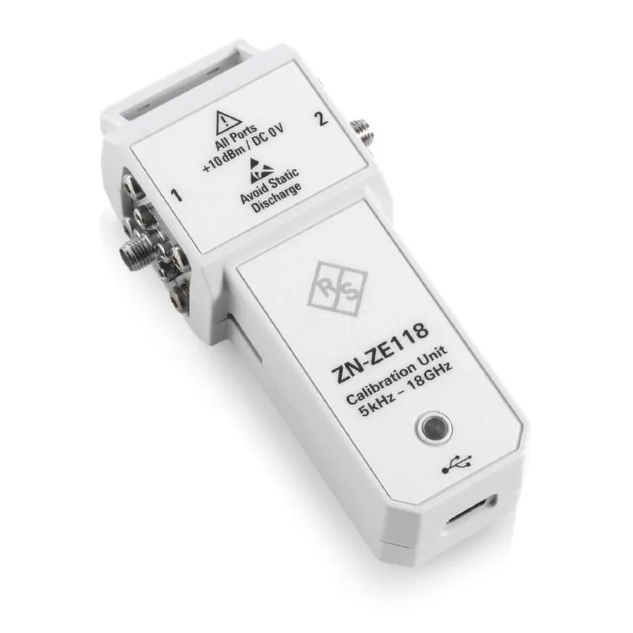 Unidad de calibración Rohde & Schwarz ZN-ZE118