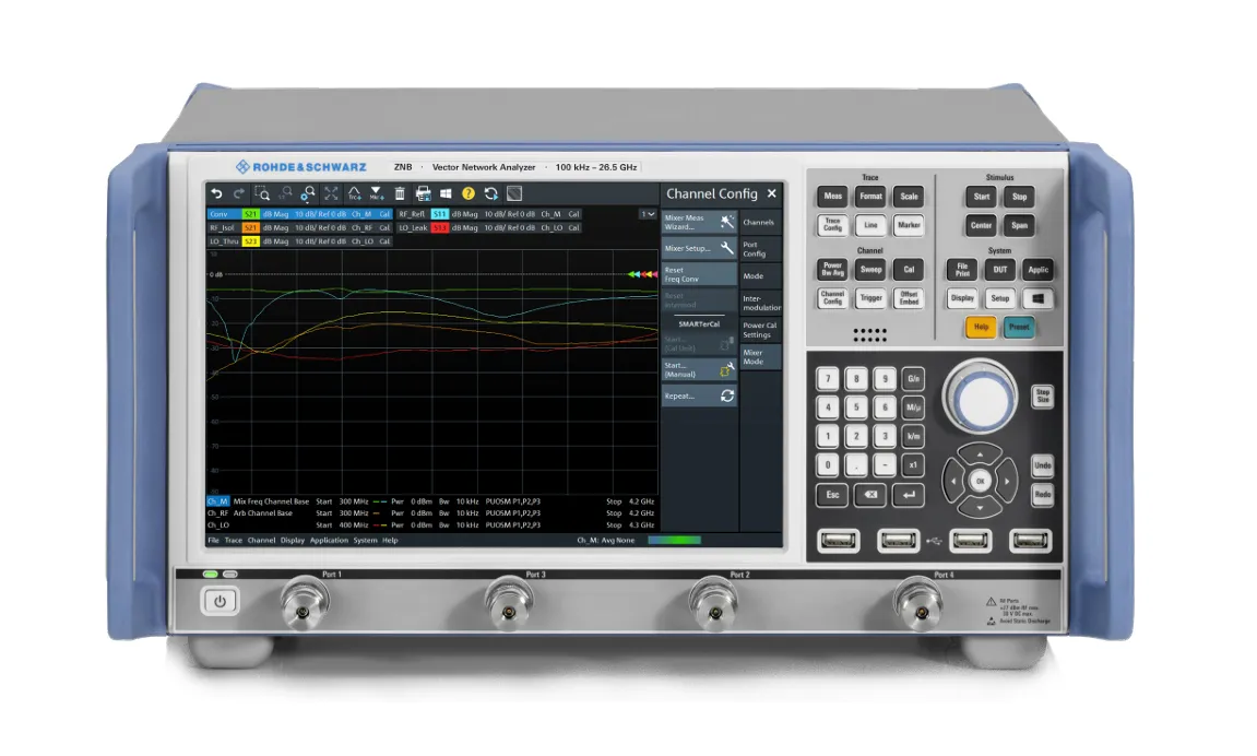 Analizador de Red Vectorial Rohde & Schwarz ZNB26 (4 puertos)