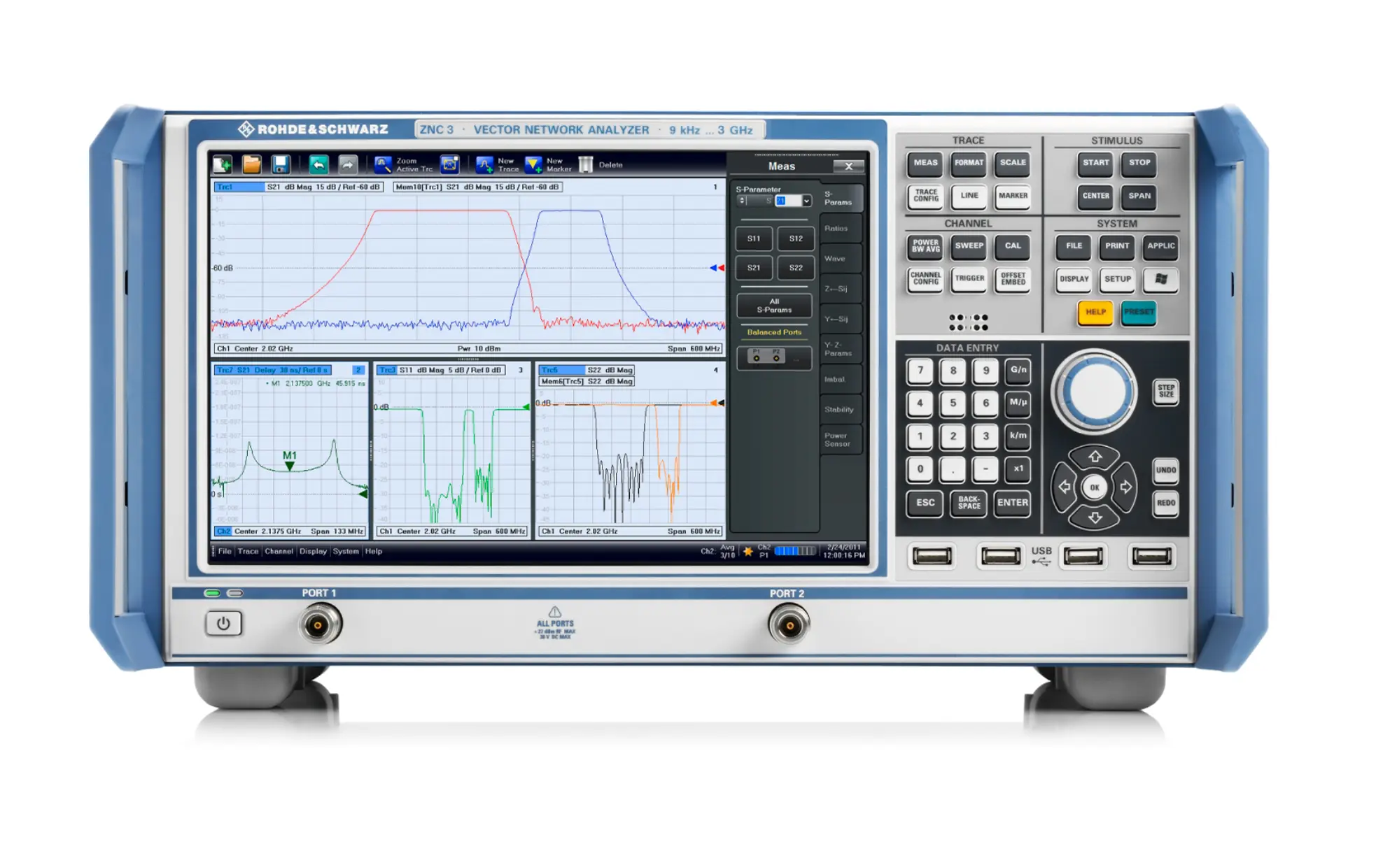 Rohde & Schwarz ZNC3 Analizador de Redes Vectorial