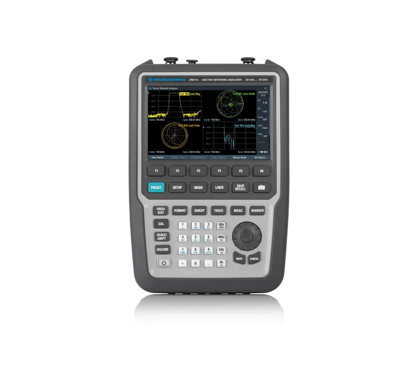 Rohde & Schwarz ZNH8 Analizador de Redes Vectorial Portátil