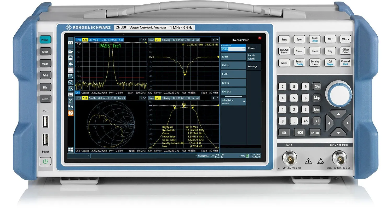 Rohde & Schwarz ZNLE3 Analizador de red de vectores