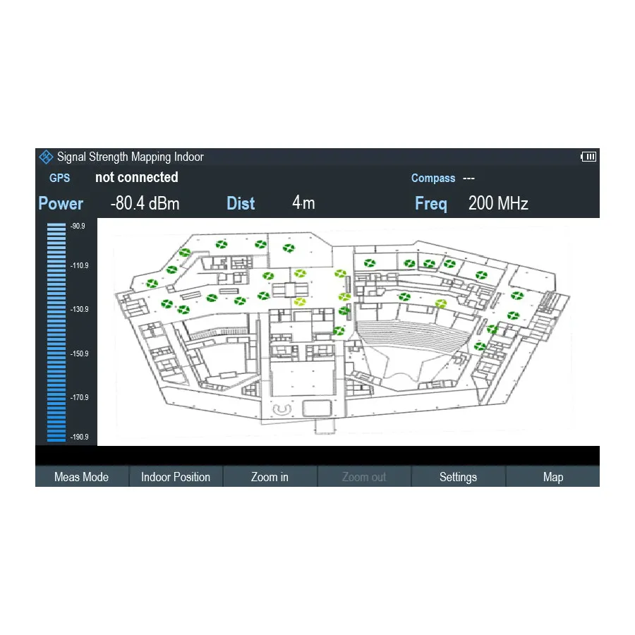 Licencia de Software de Mapeo de Intensidad de Señal Rohde & Schwarz ZPH-K16