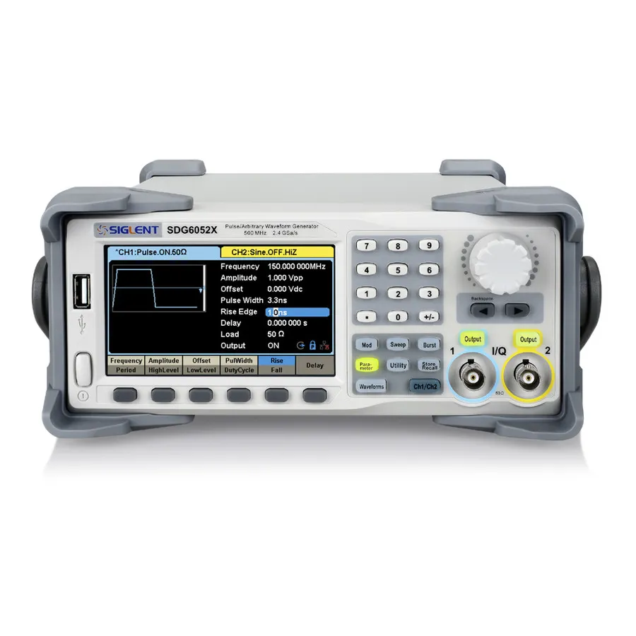 Generador de Funciones/Ondas Arbitrarias de Dos Canales Siglent SDG6032X 350MHz