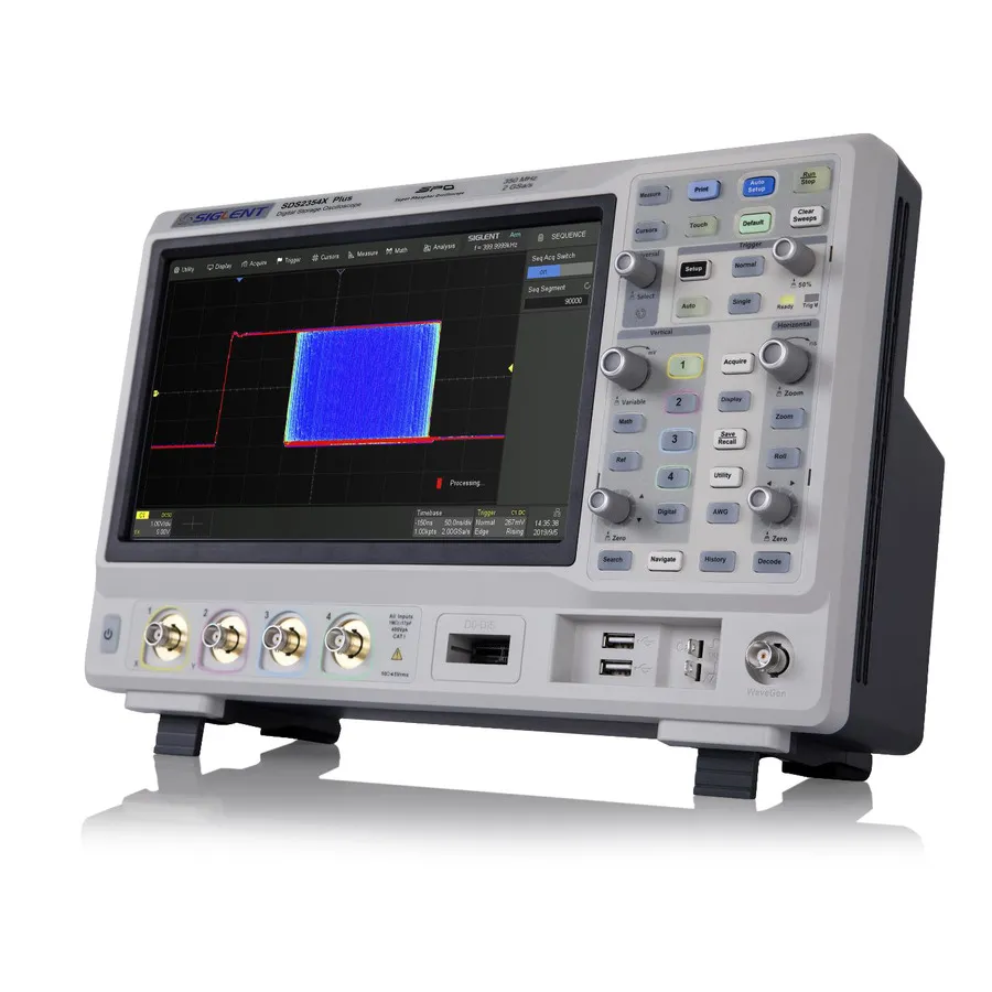 Osciloscopio Super Fósforo Siglent SDS2104X Plus