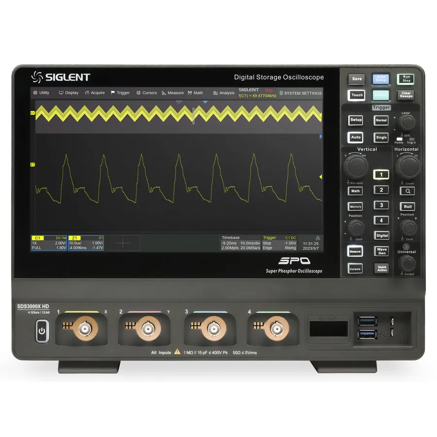 Siglent SDS3034X HD Osciloscopio de Señal Mixta