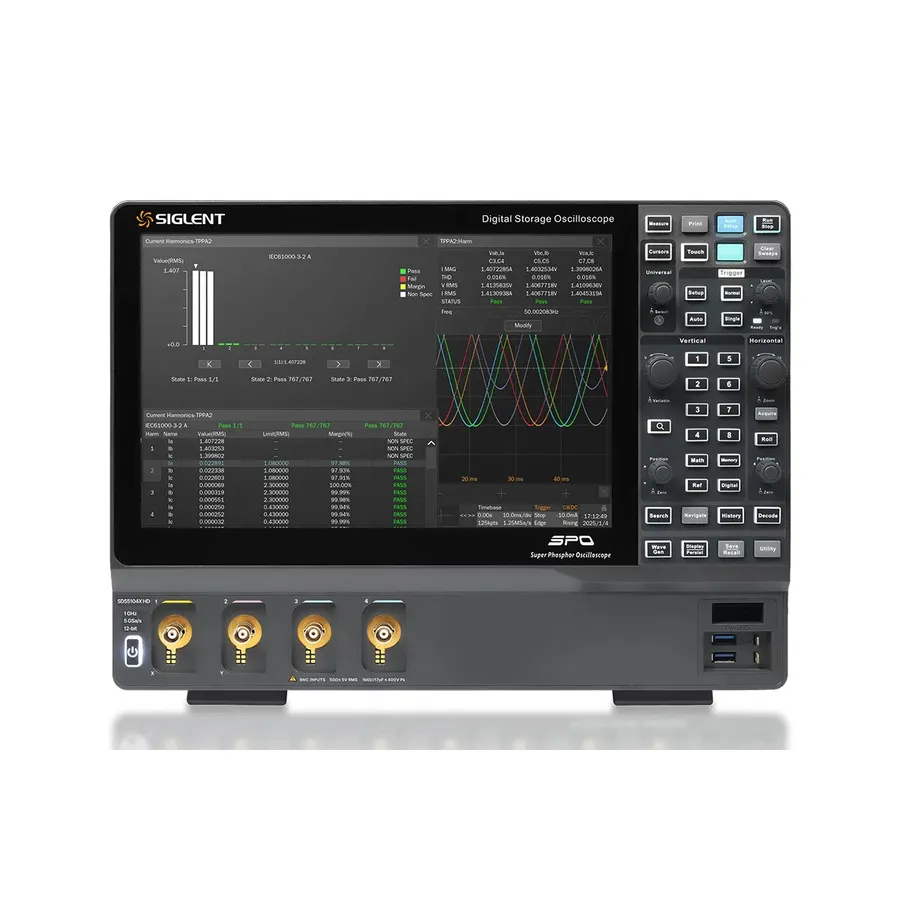 Siglent SDS5104X HD Osciloscopio Digital