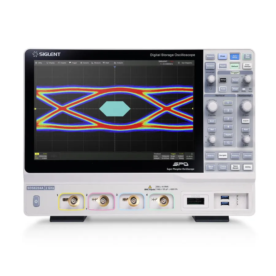 Osciloscopio Digital Siglent SDS6204A