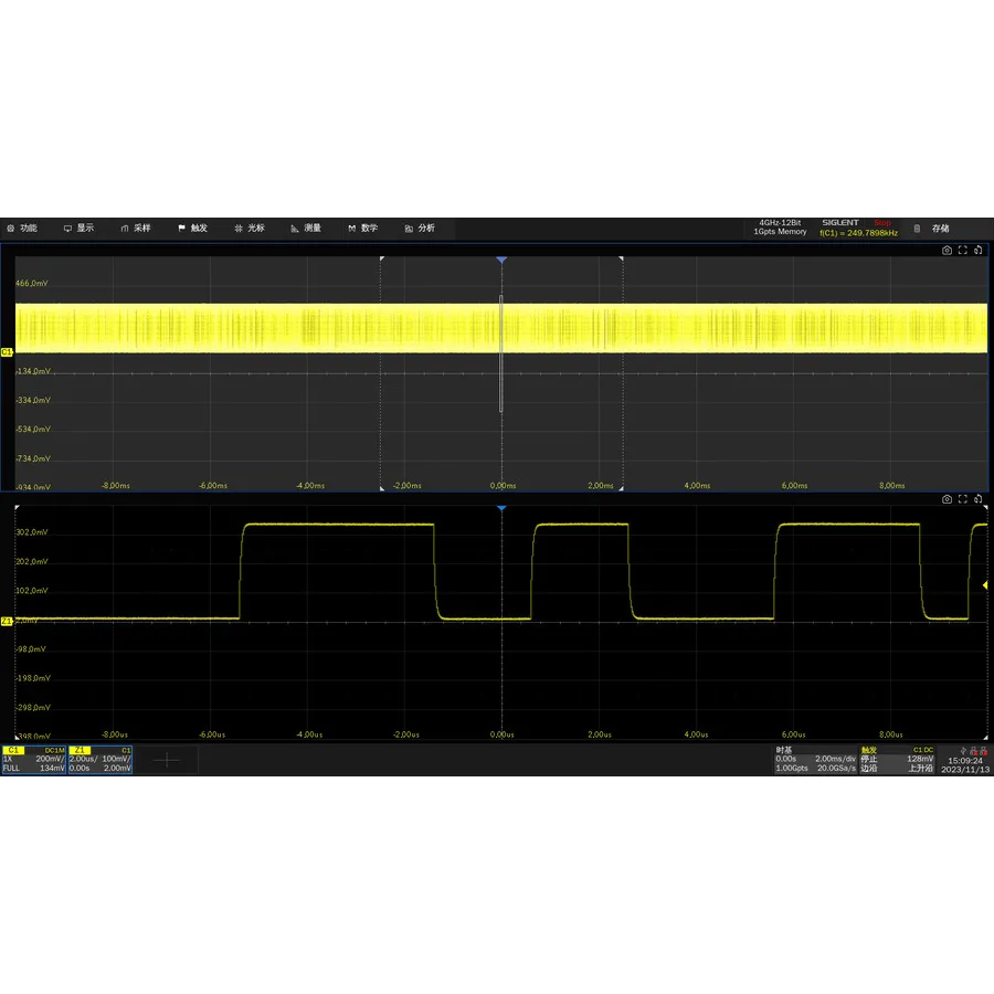 Siglent SDS7000A-1GPTS Actualización de Memoria de 1 Gpts