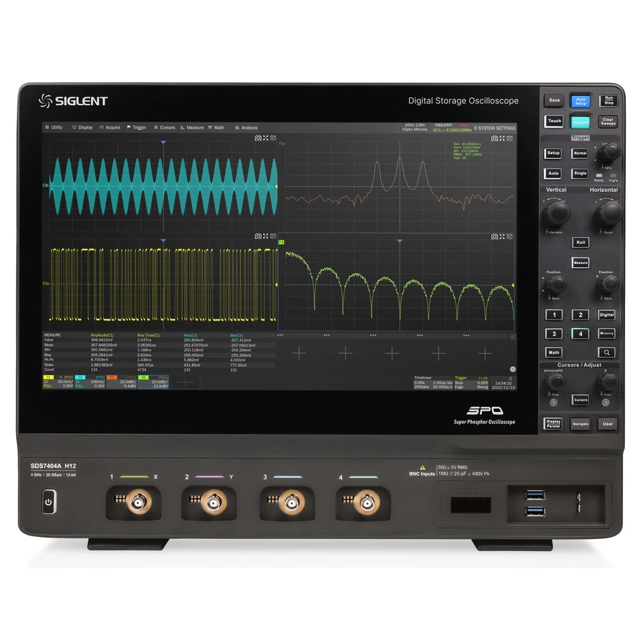 Osciloscopio digital Siglent SDS7404A H12