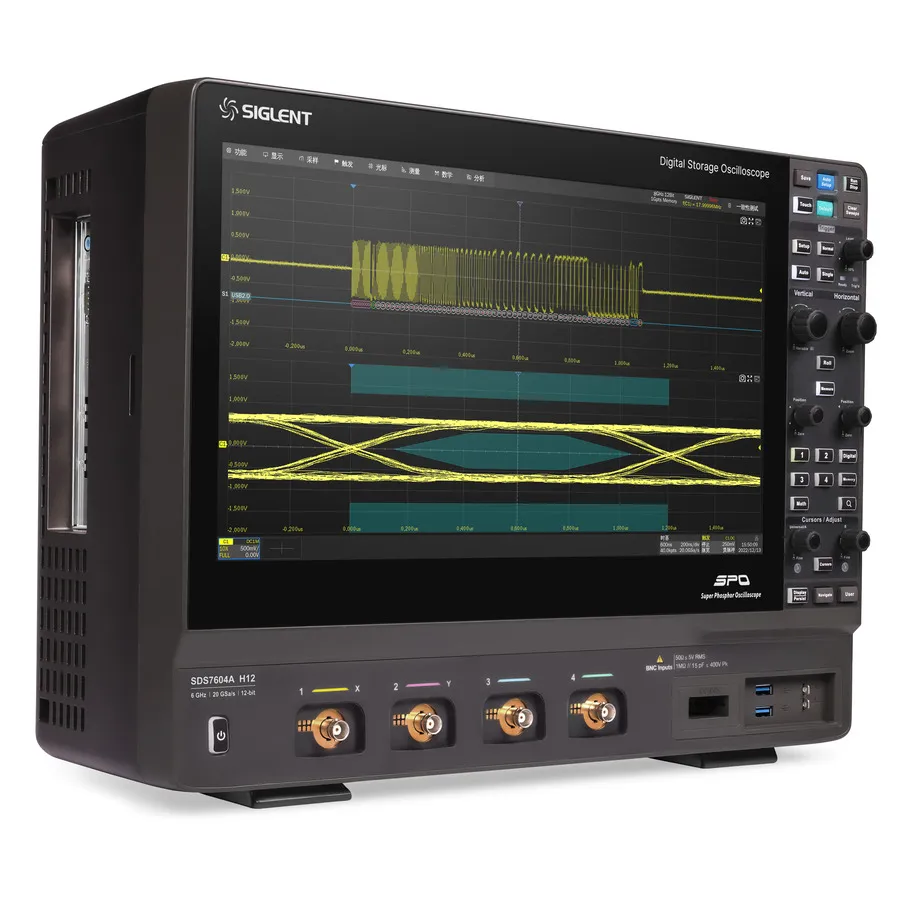 Osciloscopio digital Siglent SDS7604A H12
